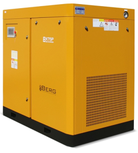Винтовой компрессор Berg ВК-75Р-Е 12 (IP54) для производства фото
