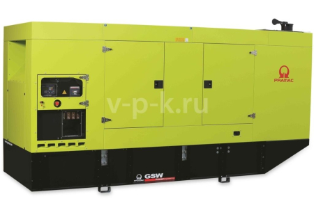 Дизельный генератор  GSW550P 3-фазный в кожухе
