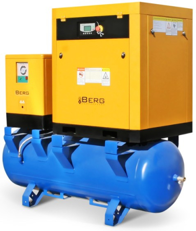Винтовой компрессор Berg ВК-22РО-500 8 (IP54) Винтовой компрессор Berg ВК-22РО-500 8 (IP54)