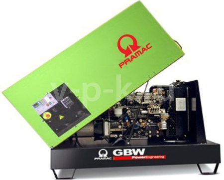 Дизельный генератор PRAMAC GBW 10 Y 3-фазный в кожухе