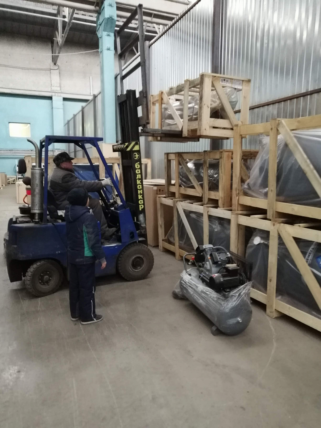 Пополнение склада в Воронеже ресиверами РВ 270.16.00.