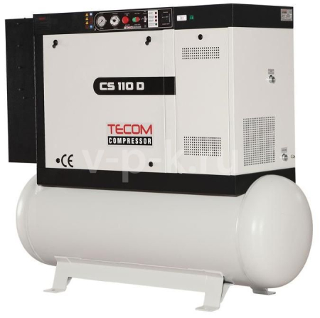 Винтовой компрессор Tecom CS 110 08 D