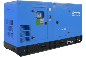 Дизельный генератор ТСС ЭД-150-Т400 с АВР в шумозащитном кожухе на прицепе 025140 фото