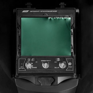 Маска сварщика хамелеон ПТК SK600 SUPER VISION, чёрная  Маска сварщика хамелеон ПТК SK600 SUPER VISION, чёрная фото