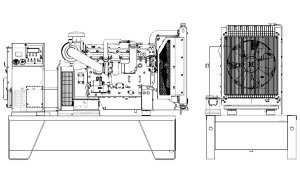 Дизельный генератор Onis Visa P 252 B  фото