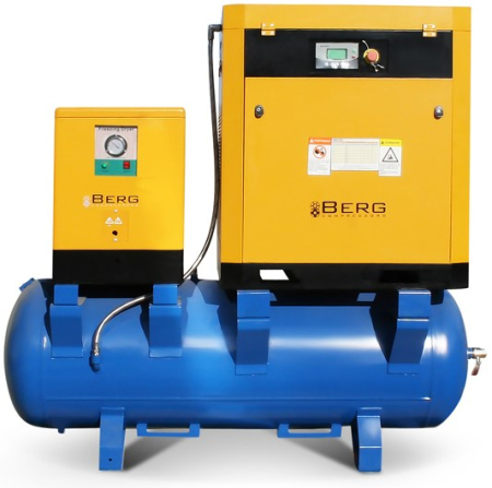 Винтовой компрессор Berg ВК-22О-500 8 (IP54) Винтовой компрессор Berg ВК-22О-500 8 (IP54)