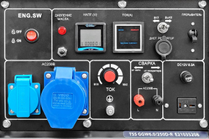 Бензиновый генератор ТСС GGW 6.0/250D-R 031170 Бензиновый генератор ТСС GGW 6.0/250D-R 031170 фото