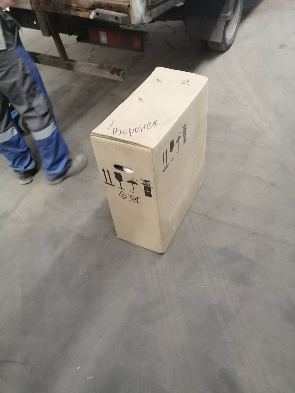 Поступление на склад компании ВПК в г. Воронеж