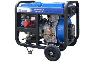 Дизельный генератор ТСС SDG 8000EH3A в кожухе МК-2.1 034170 фото