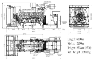 Дизельный генератор ТСС АД-2000С-Т400-1РМ8 026144 стационарный фото