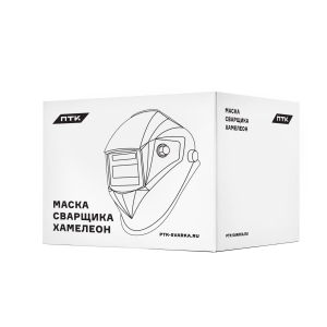 Маска сварщика хамелеон ПТК SK10 SUPER VISION, чёрная фото