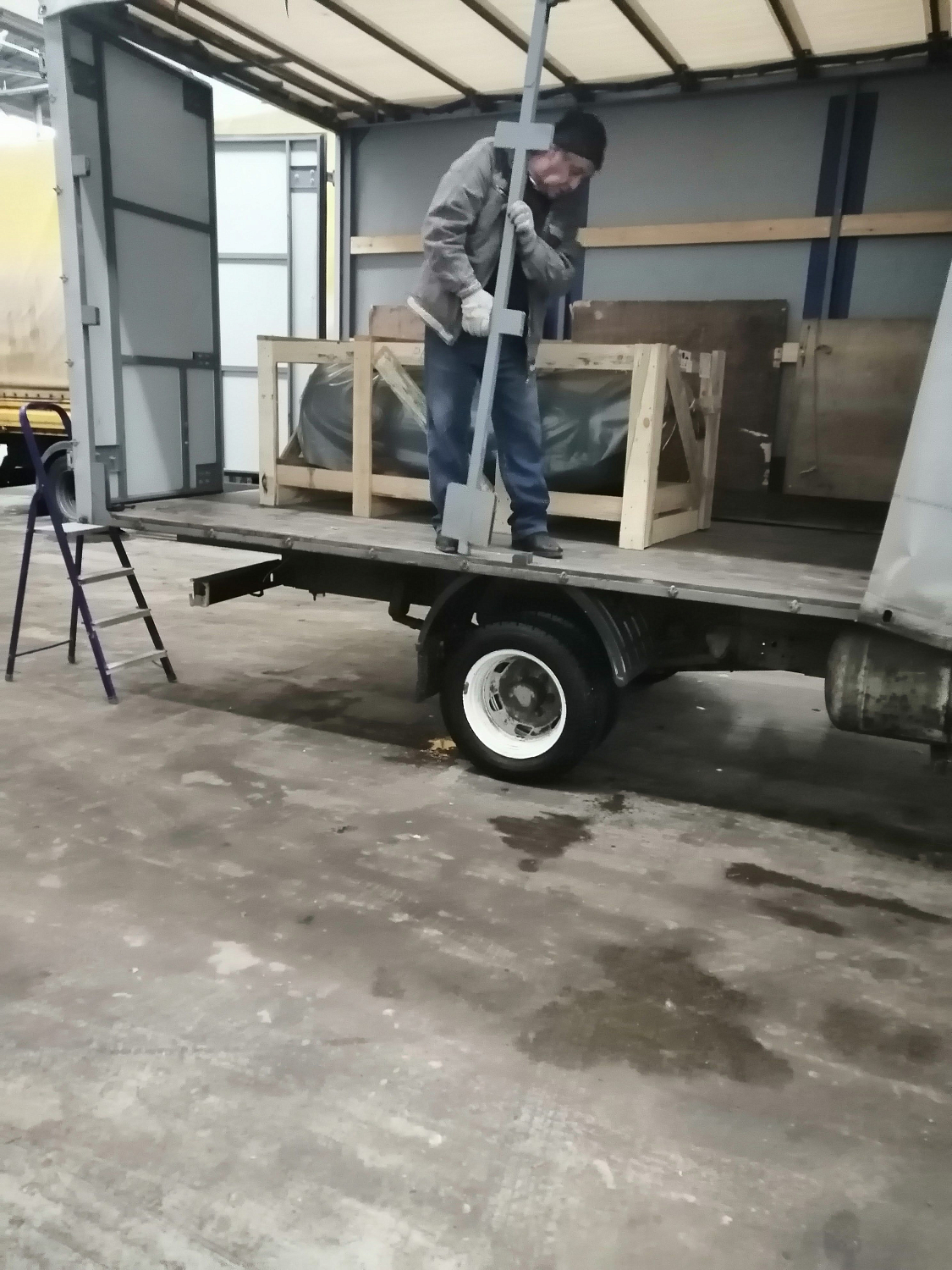 Отгрузка горизонтального ресивера