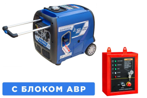 Бензиновый генератор ТСС SGG 4000ESi с блоком АВР 111110 4-х тактный фото