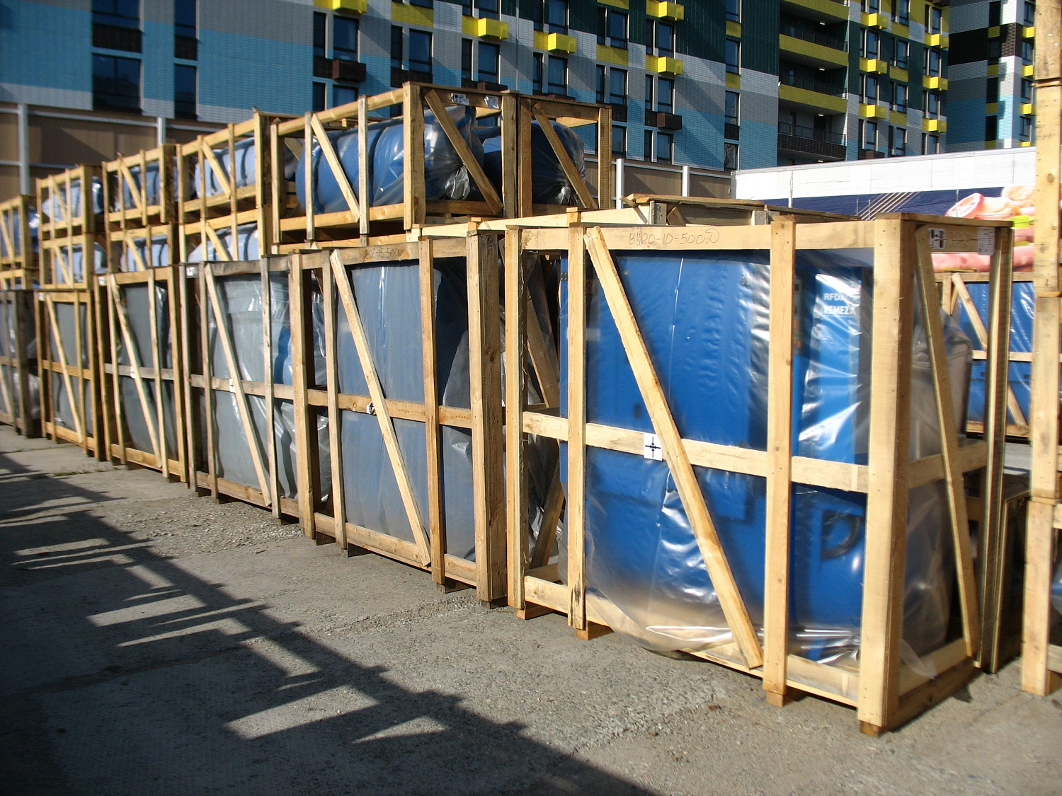 Пополнение склада ВПК в Москве