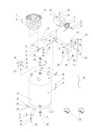 R 3142.00.00.400/500 Решетка в сборе для 270v80B