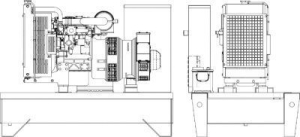 Дизельный генератор Onis Visa P 30 B  фото