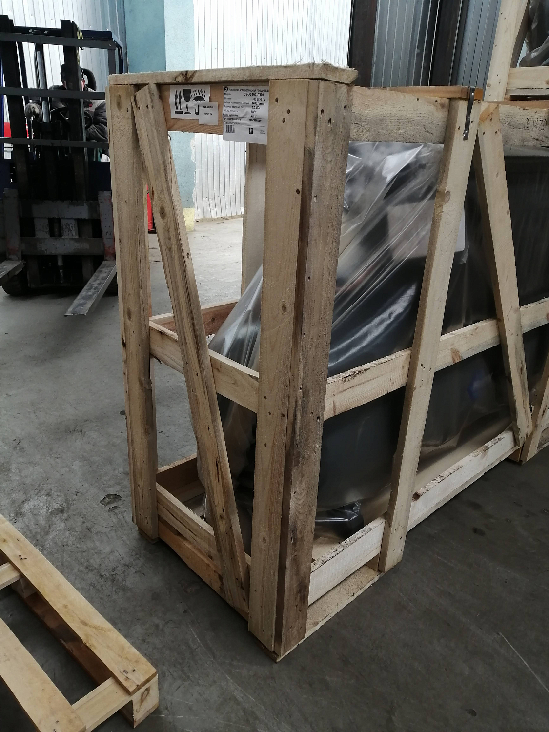 Отгрузка компрессора СБ4/Ф-500.LT100/16-7,5 в Воронеже