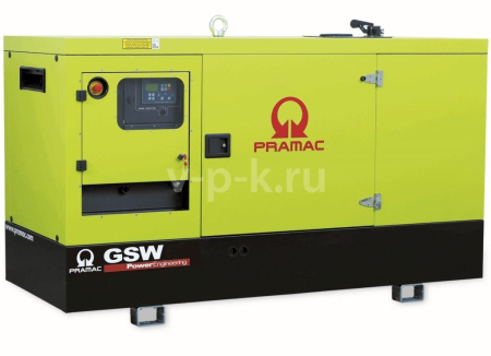 Дизельный генератор  GSW80D 3-фазный в кожухе
